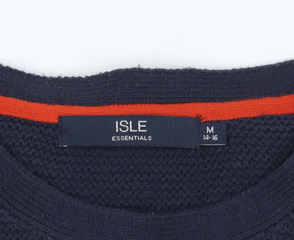 Womens UK Size 14-16 Isle Multicoloured Pullover Jumper