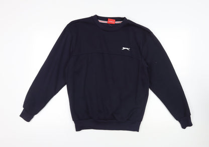 Mens UK Size S Slazenger Blue Pullover Sweatshirt