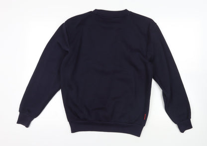 Mens UK Size S Slazenger Blue Pullover Sweatshirt