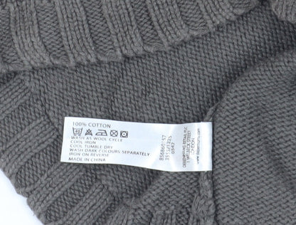 Rocha Little Rocha Grey Striped Knit Cardigan 18-24 Months