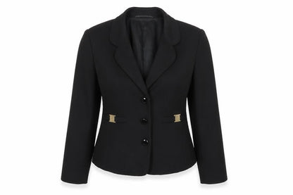 Precis Black Blazer Women Size 14 Classic Style