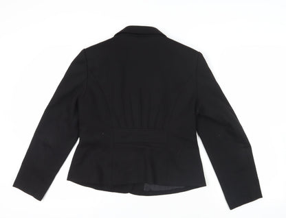 Precis Black Blazer Women Size 14 Classic Style