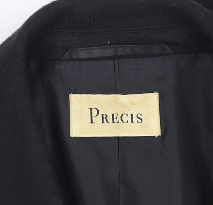 Precis Black Blazer Women Size 14 Classic Style