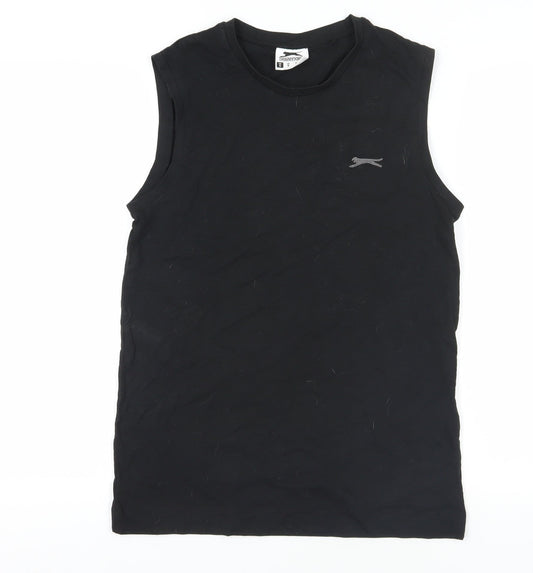 Slazenger Black Sleeveless T-Shirt S