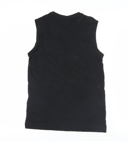 Slazenger Black Sleeveless T-Shirt S