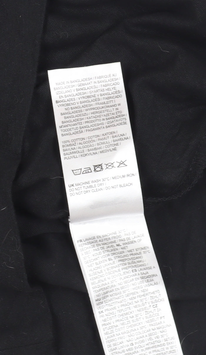 Slazenger Black Sleeveless T-Shirt S