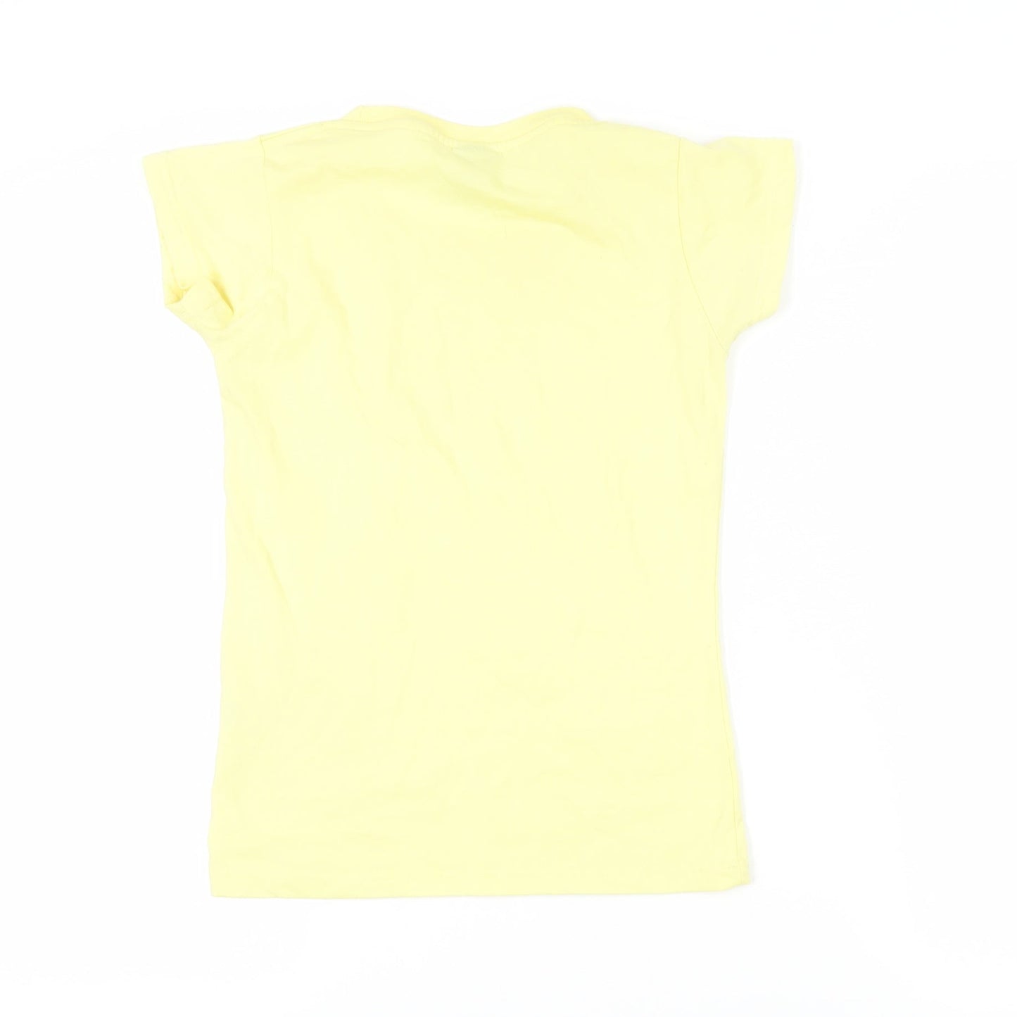 Womens UK Size S Trespass Yellow Basic T-Shirt