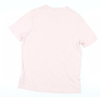Womens UK Size 12 PUMA Pink Basic T-Shirt