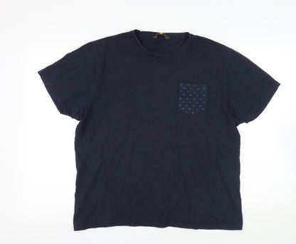 Mens UK Size XL Ben Sherman Blue  T-Shirt