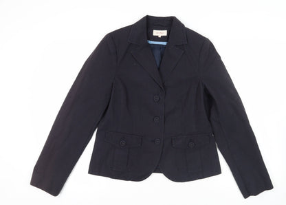 Womens UK Size 12 Jackpot Black Basic Jacket