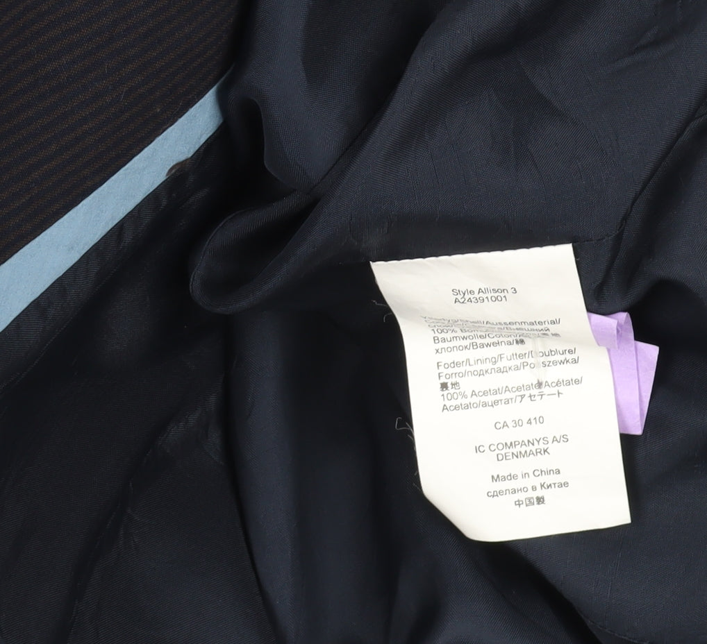 Womens UK Size 12 Jackpot Black Basic Jacket