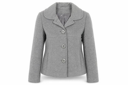Womens UK Size 12 Dorothy Perkins Grey Basic Jacket