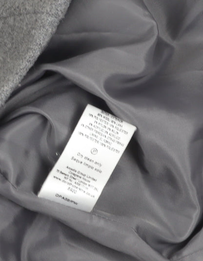 Womens UK Size 12 Dorothy Perkins Grey Basic Jacket