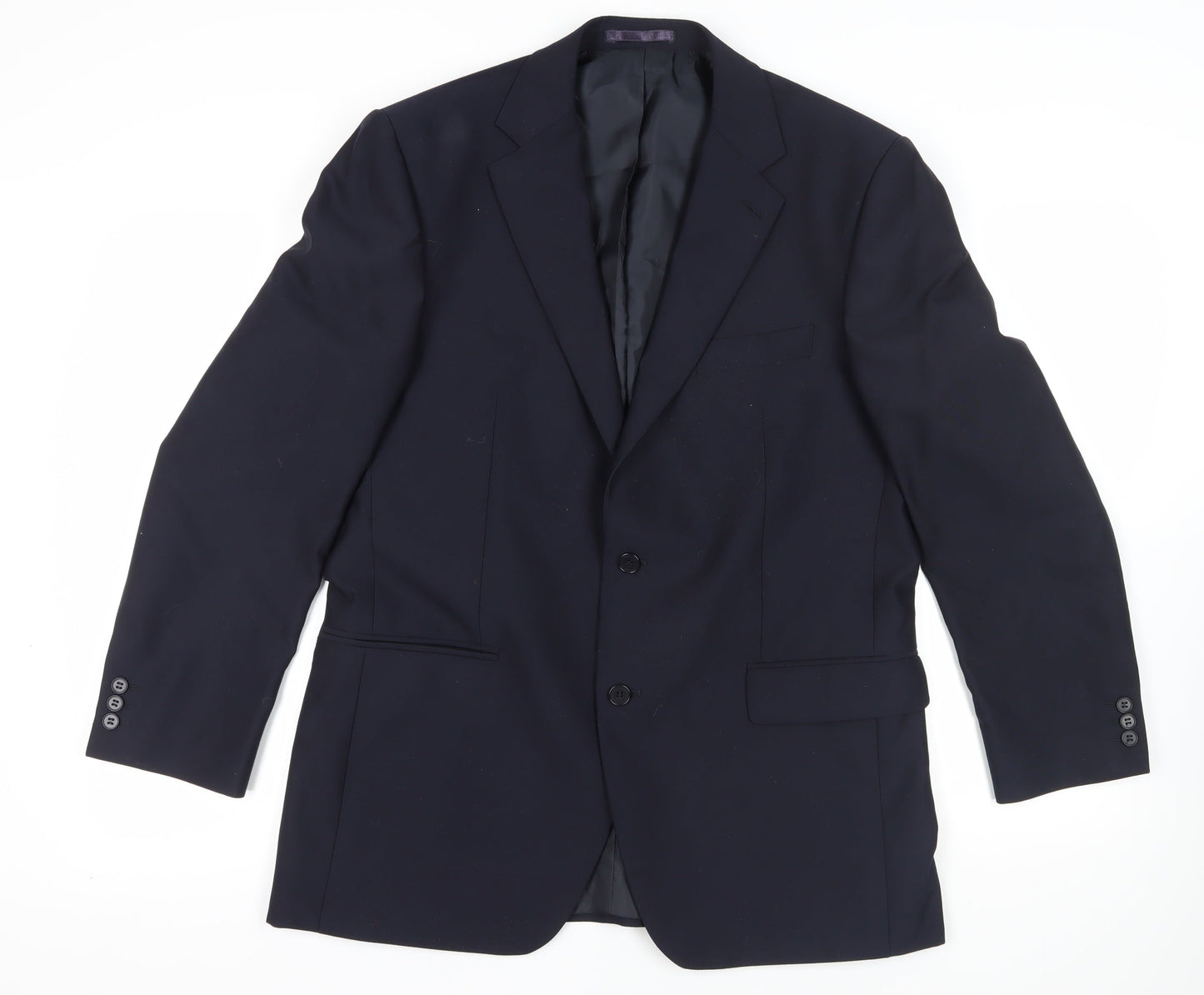Mens UK Size 42 Scott & Taylor Regular Black Suit Jacket