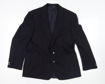 Mens UK Size 40 Marks and Spencer Regular Black Suit Jacket