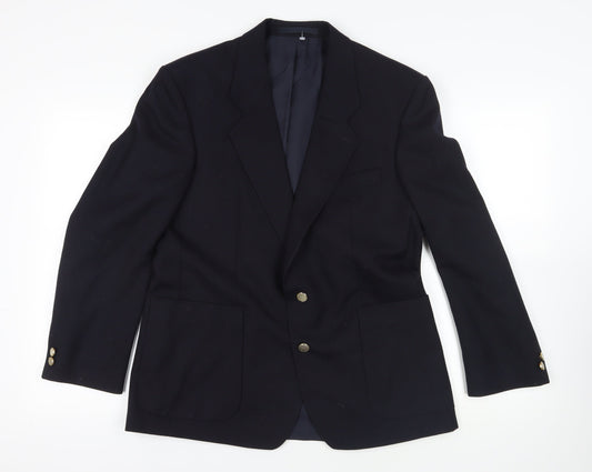 Mens UK Size 40 Marks and Spencer Regular Black Suit Jacket