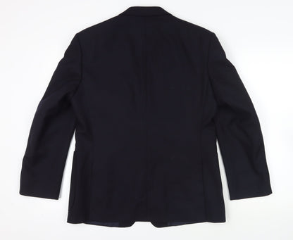 Mens UK Size 40 Marks and Spencer Regular Black Suit Jacket