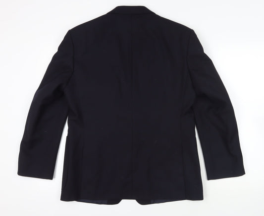 Mens UK Size 40 Marks and Spencer Regular Black Suit Jacket