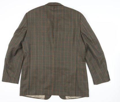 Mens UK Size 44 Gurteen Regular Brown Suit Jacket