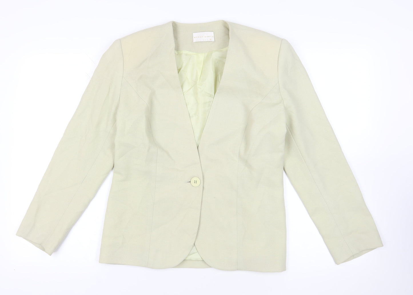 Womens UK Size 10 Mandy Marsh Beige Basic Jacket