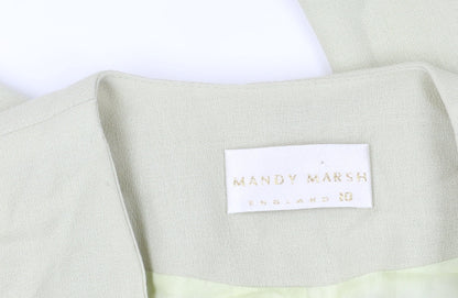 Womens UK Size 10 Mandy Marsh Beige Basic Jacket
