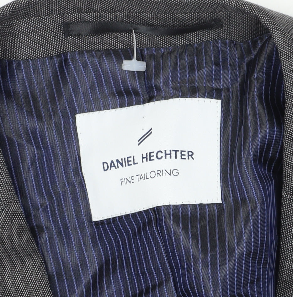 Mens UK Size 48 Daniel Hechter Regular Grey Suit Jacket