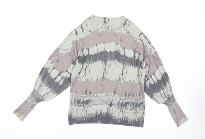Womens UK Size 10 Lakeland Multicoloured Pullover Jumper