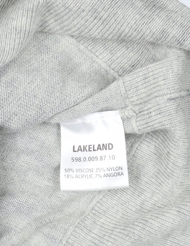 Womens UK Size 10 Lakeland Multicoloured Pullover Jumper