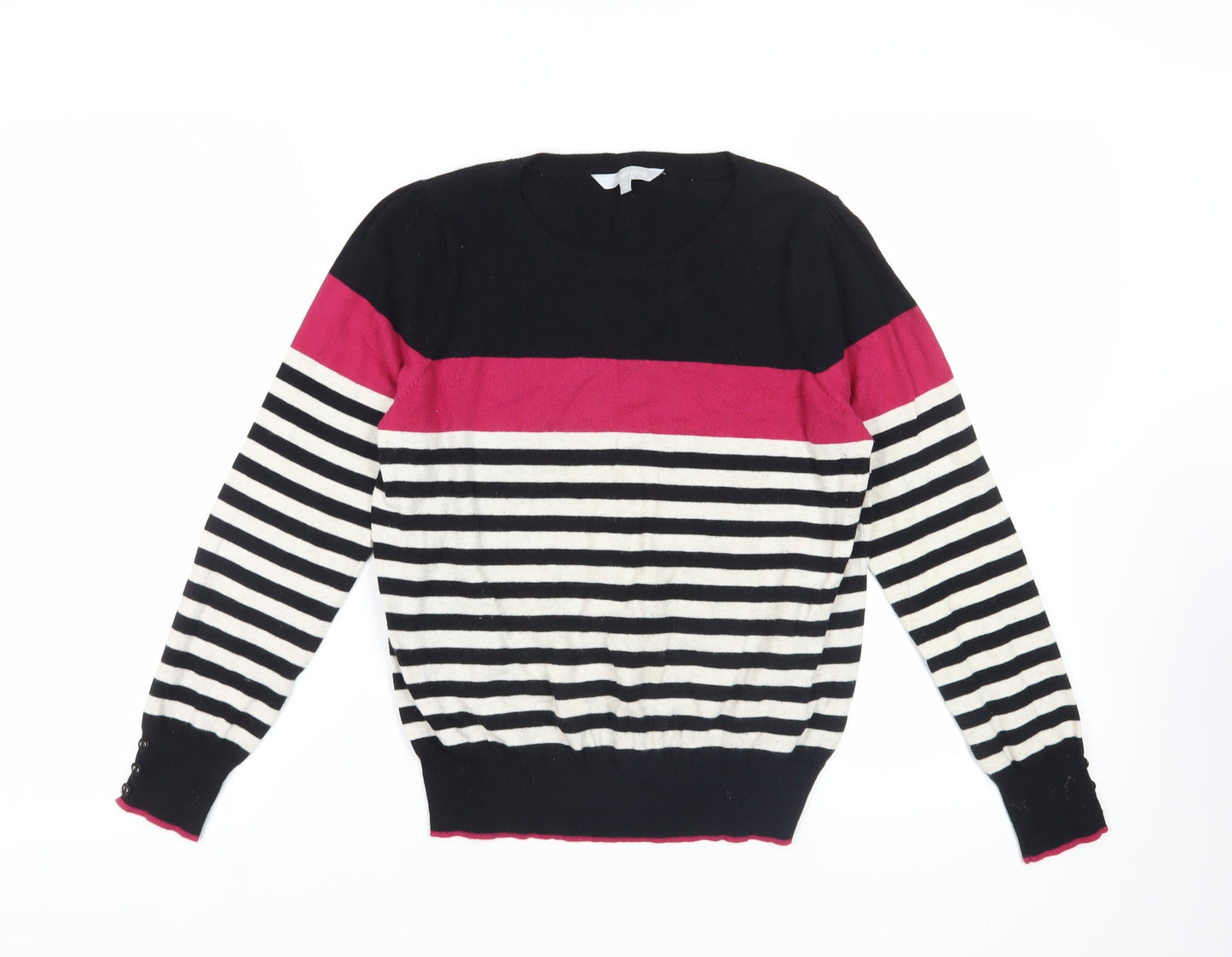 Womens UK Size 12 Red Herring Multicoloured Pullover Jumper