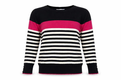 Womens UK Size 12 Red Herring Multicoloured Pullover Jumper