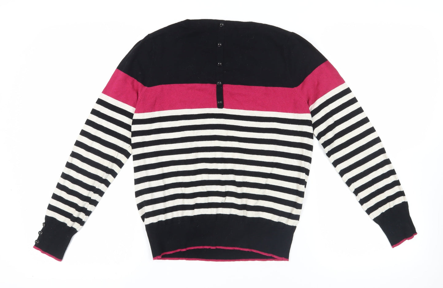 Womens UK Size 12 Red Herring Multicoloured Pullover Jumper