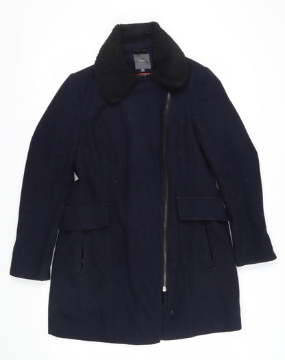 Womens UK Size 14 NEXT Black Overcoat