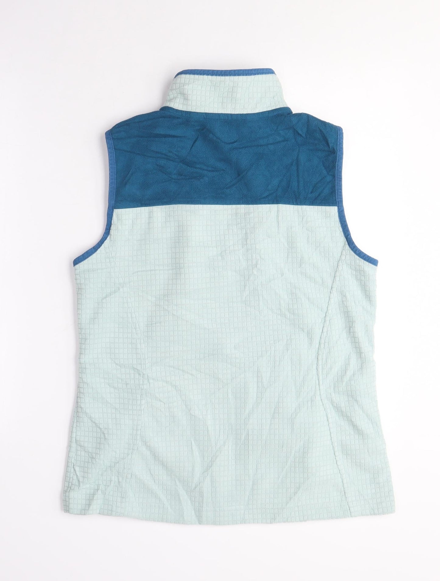Womens UK Size S Lands' End Blue Gilet