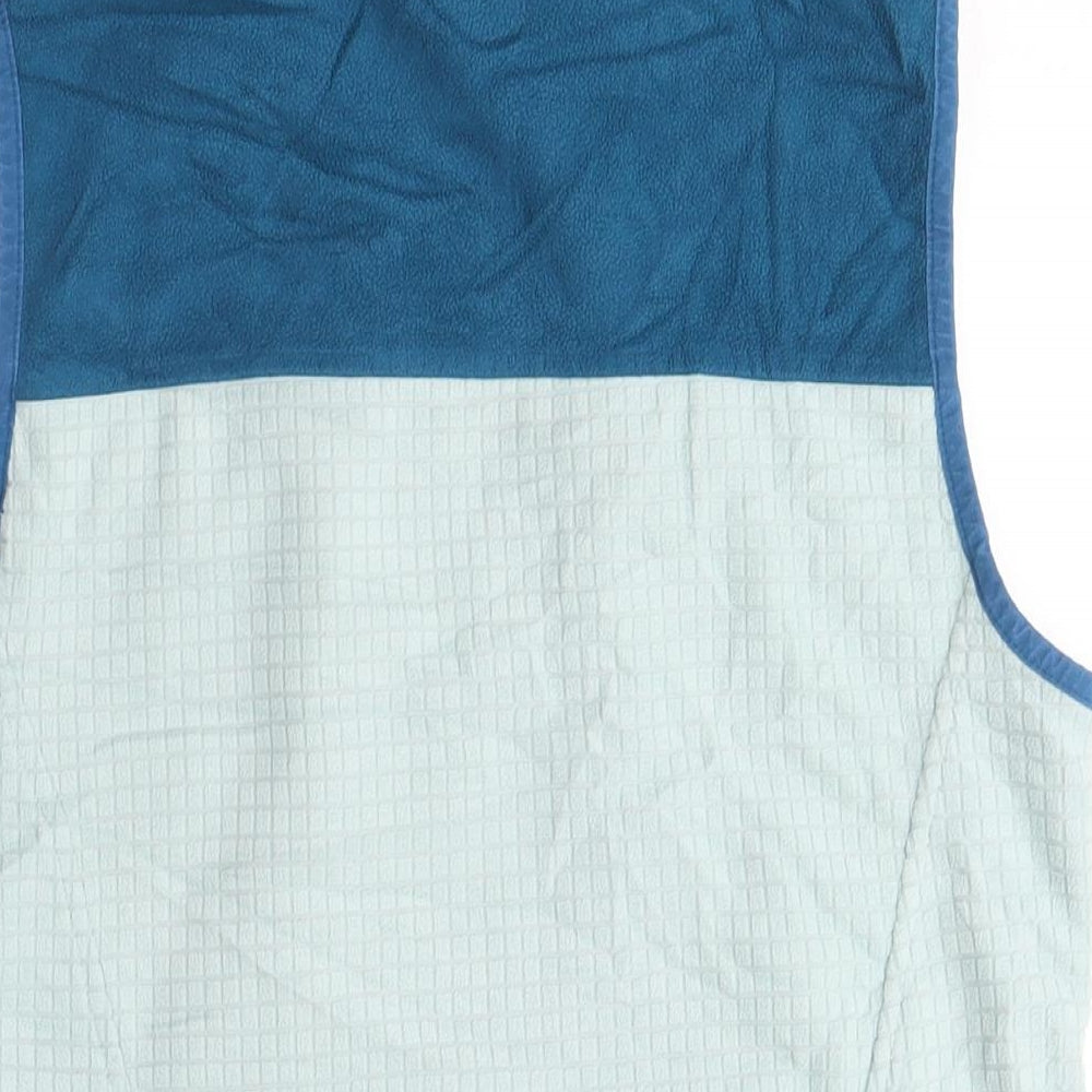 Womens UK Size S Lands' End Blue Gilet