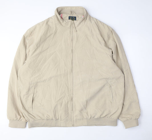 Mens UK Size 2XL Lincoln Beige Windbreaker Coat