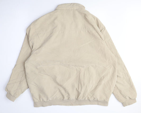 Mens UK Size 2XL Lincoln Beige Windbreaker Coat