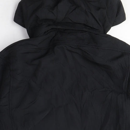 Wigan Warriors Mens Black Anorak Coat Size S Zip - Wigan Rugby