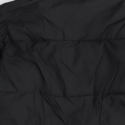Womens UK Size XS Bershka Black Puffer Jacket
