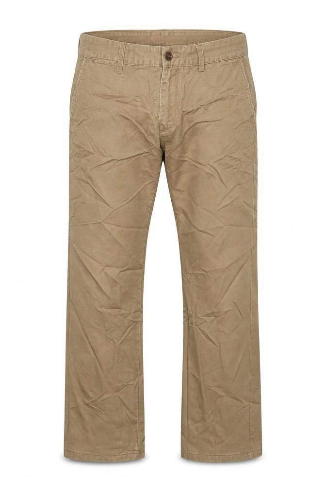 Mens UK Size 36 in Twisted Soul Regular Fit Straight Beige Jeans