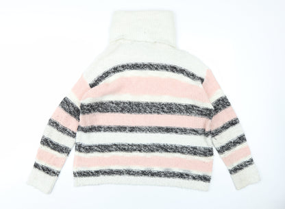 Womens UK Size 14 Brave Soul Pink Pullover Jumper