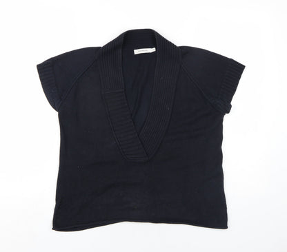 Womens UK Size M Sandwich Black Pullover Jumper