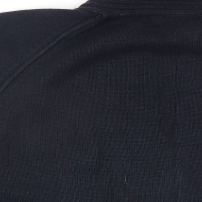 Womens UK Size M Sandwich Black Pullover Jumper