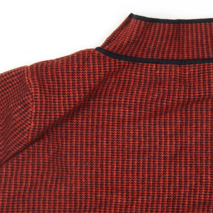Womens UK Size L Zara Orange Basic T-Shirt