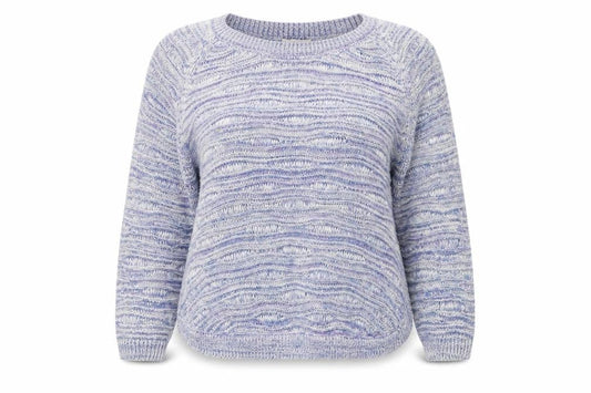 Womens UK Size 14 Indigo Blue Pullover Jumper