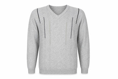 Mens UK Size M Greenwoods Grey Pullover Jumper