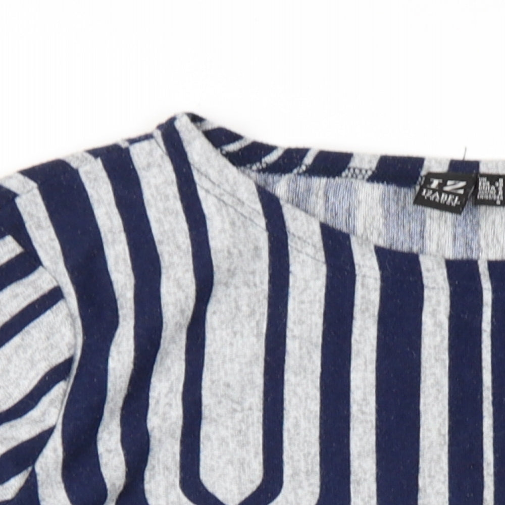 Womens UK Size 8 Izabel London Blue Pullover Jumper