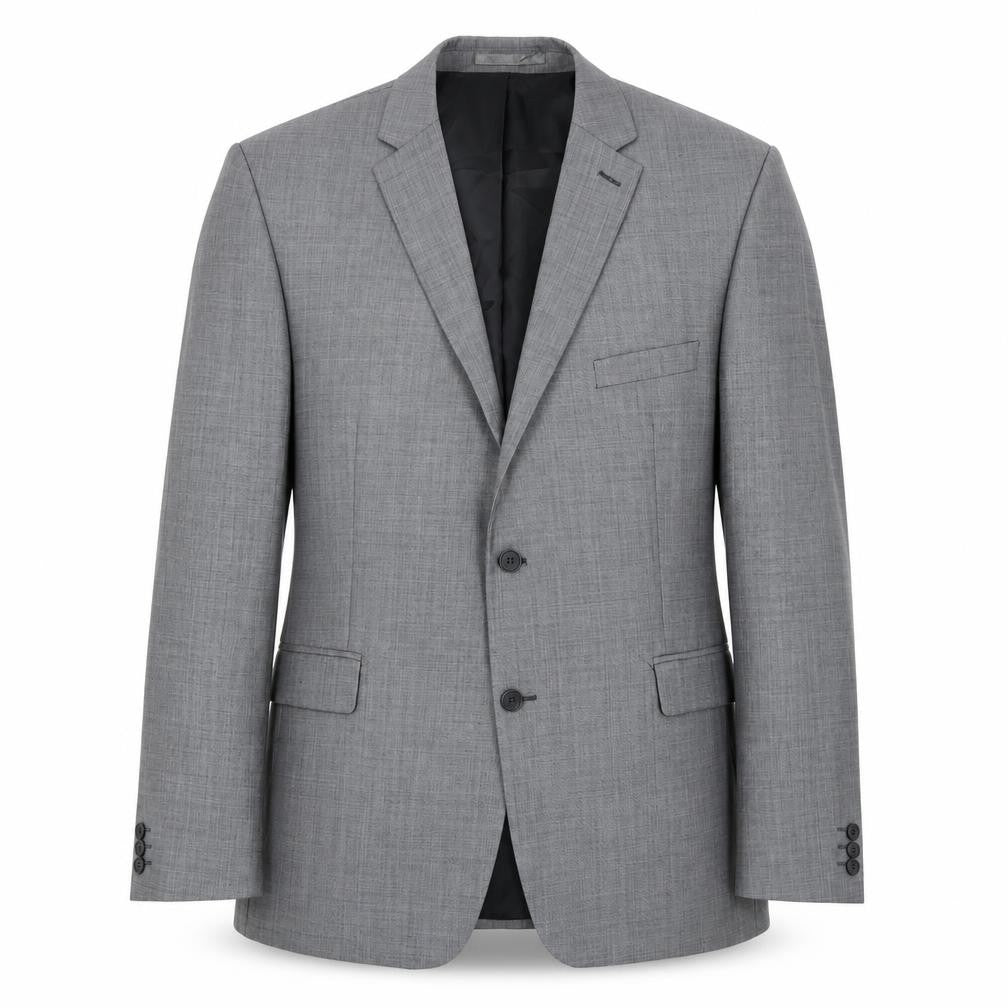 Mens UK Size 48 Karl Jackson Regular Grey Suit Jacket