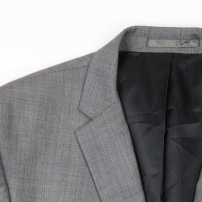 Mens UK Size 48 Karl Jackson Regular Grey Suit Jacket