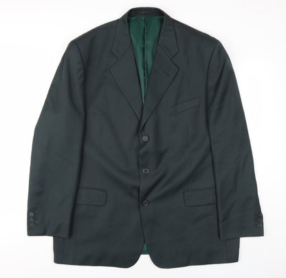 Mens UK Size 46 West Brook Regular Green Suit Jacket