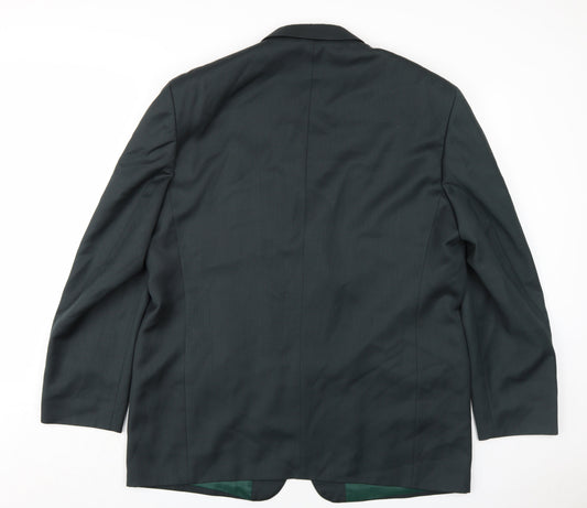 Mens UK Size 46 West Brook Regular Green Suit Jacket
